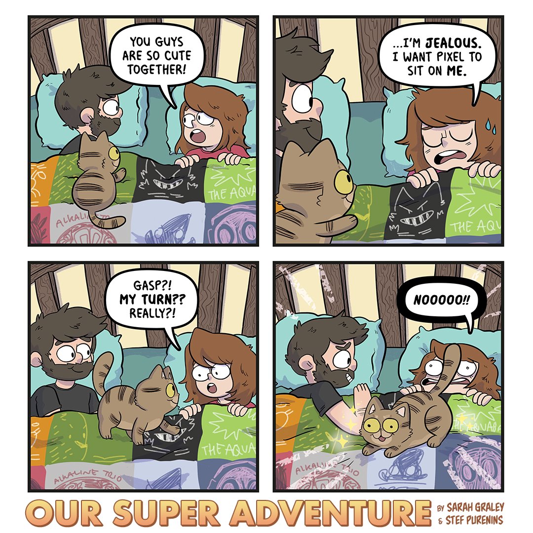 oursupercomic's tweet photo. Jealousy! (March 23rd, 2020)

📚 https://t.co/YHoF0xoZzA
💸 https://t.co/h4DhlzkSzd

#comics #oursuperadventure https://t.co/KN7AtU9Z5f