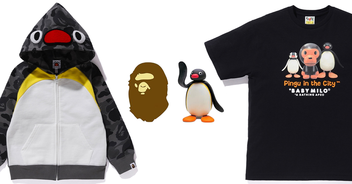 Modern Notoriety on Twitter: "NOOT NOOT 🐧🎺 BAPE x PINGU drops this  weekend https://t.co/YcppWJE6Hh https://t.co/zg3LxElxd0" / Twitter