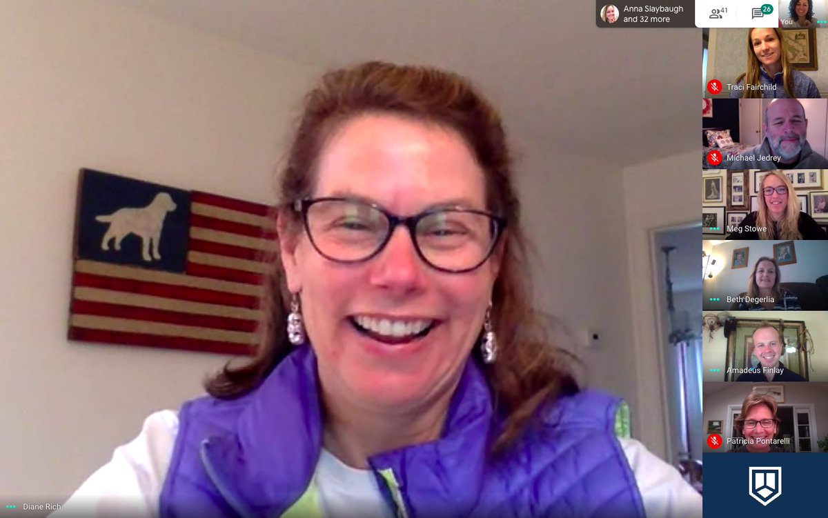 Faculty and staff had their first daily Virtual Town Hall this afternoon to check in, catch up, and come together in preparation for class resuming next week! What fun and productive exercise! #WeGotThis 👍

#distancelearning #COVIDー19