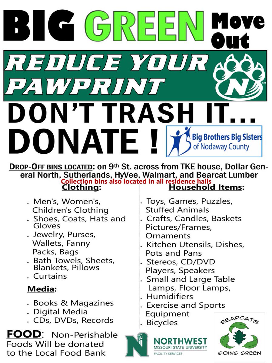 ATTENTION BEARCATS!! <a href="/BBBSNWMSU/">BigBros&SisOrg-NWMSU</a>