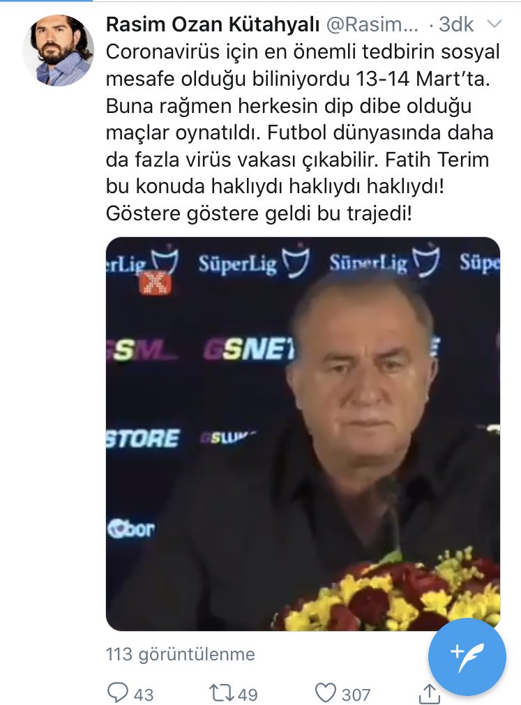 İleride bir gün omurgasızlığın kitabı yazıldığında önsözü muhakkak bu ar damarı çatlak herif yazmalı.