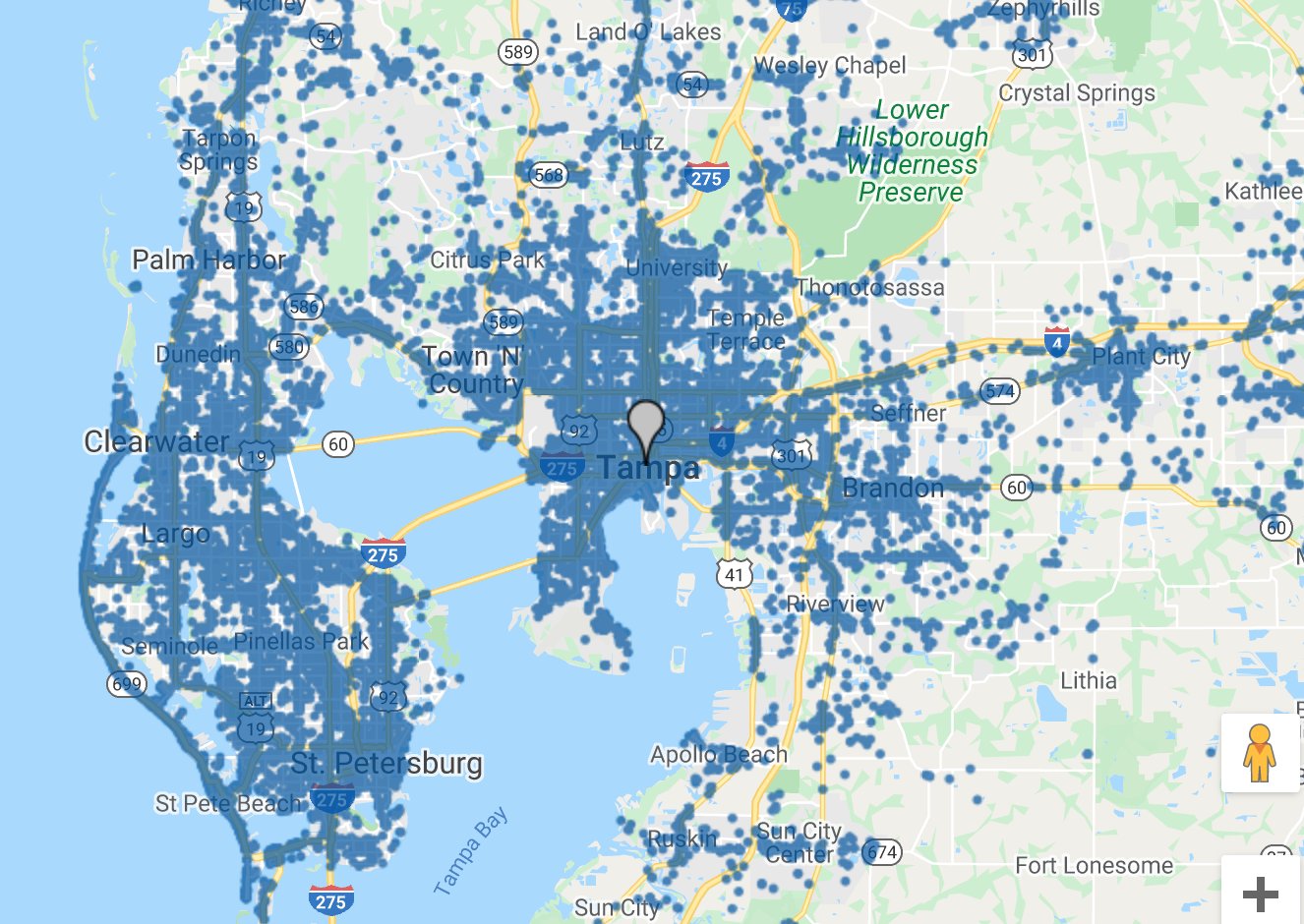 Spectrum Wifi Hotspots Map Hillsborough Schools On Twitter: "A Reminder To Families And Staff: Spectrum  Has Opened Up Its Wi-Fi Hotspots For Free Around The County. Here Is A Map  To See Where Your Nearest Hotspot