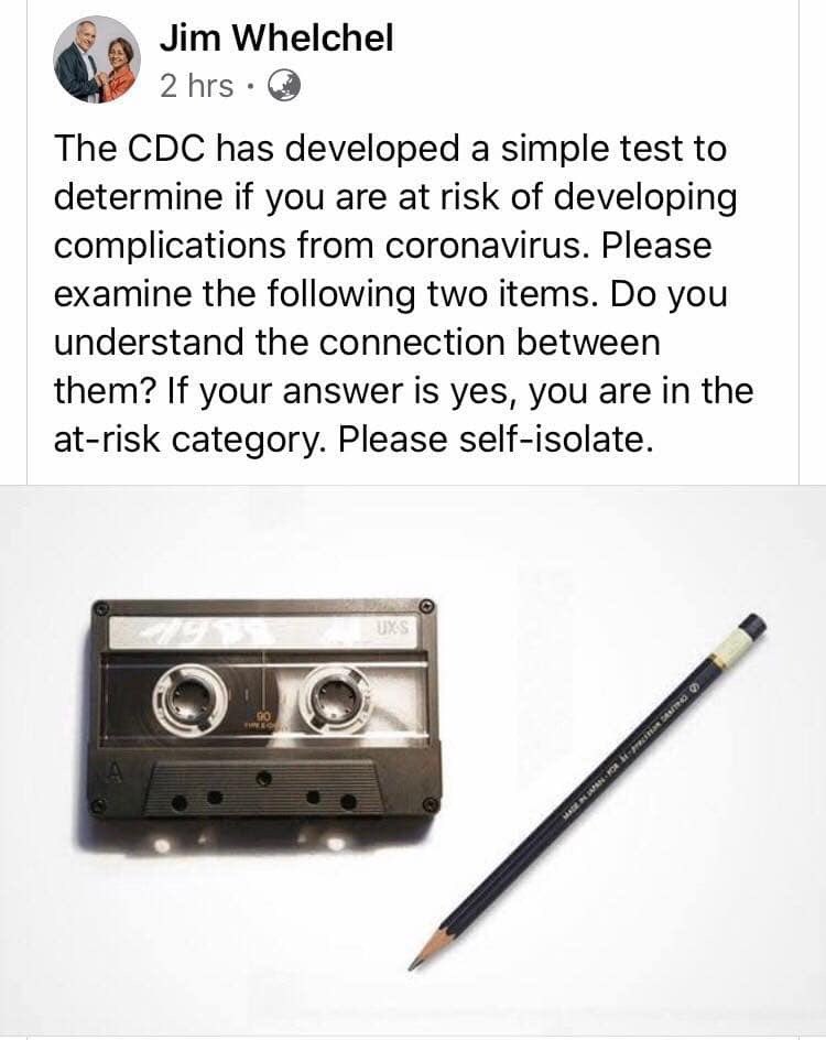 ErinTobz's tweet photo. @transscribe Dig up some #coronavirus #CoronaHumor Some of it is really, really clever. #takeabreath #doonethingatatime https://t.co/nQAvCmopTn