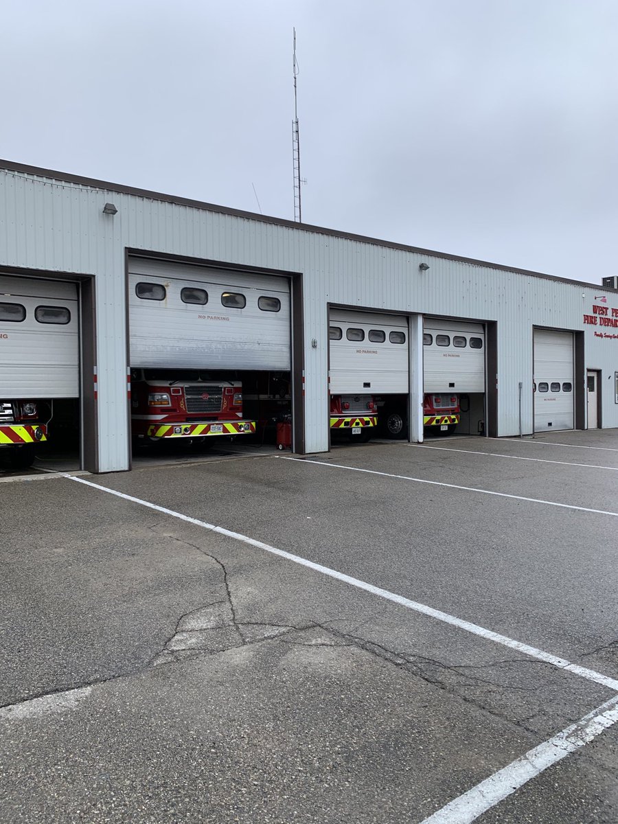 For the 1st time in 23 hours, all ⁦<a href="/WestPerthON/">West Perth</a>⁩ Fire Trucks are back at the fire hall. Thanks to our friends at Monkton FD &amp; Sebringville FD for their help!! Big thanks to all of our employers who support our absences on days like these! #WPFD