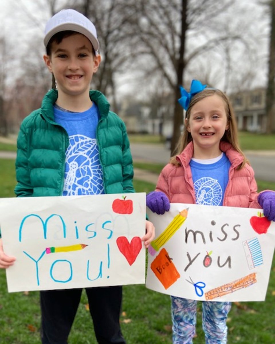 BelinderPTA's tweet photo. These 2 Braves said they loved the parade and we love them!#BEPTA #BETogether https://t.co/W39XX3bYHN