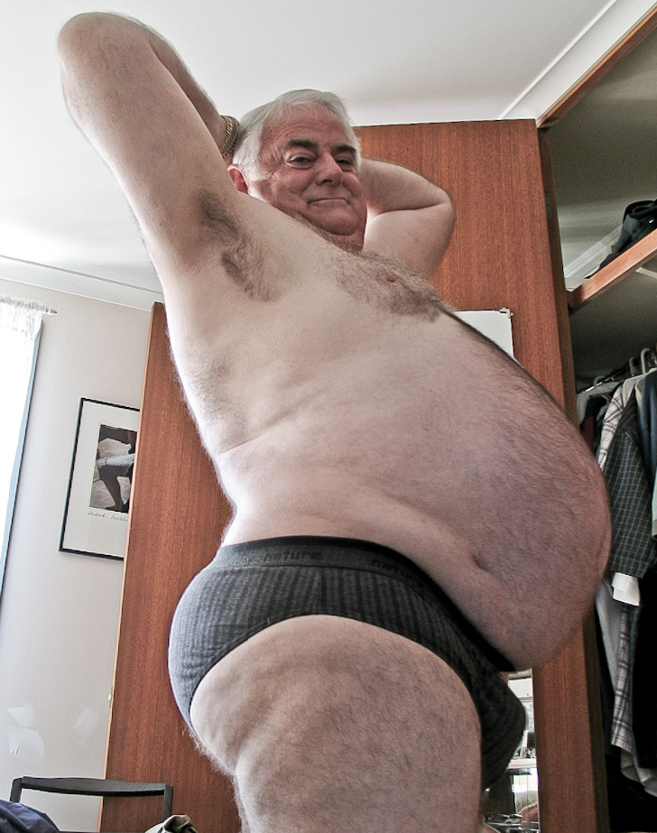Daddy chubby sexy long hair
