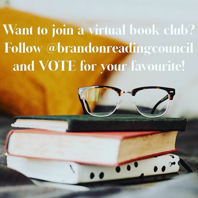 Last call! Head to our #instastories to record your vote. The most popular book will be announced TONIGHT for our upcoming Virtual Book Club 📚 🔥 
#brandonreadingcouncil #virtualbookclub ift.tt/2xmMhxr