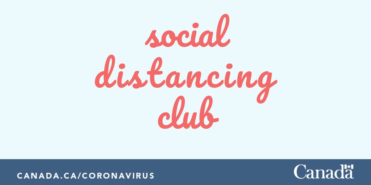 #Youth and #YoungCanadians: 
how are you #SocialDistancing and at the same time, #StayingConnected during #COVID19? 
@WeMovement 
#FlattentheCurve #SocialDistancingClub