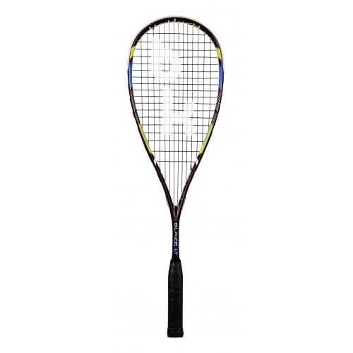 BLACK KNIGHT SQUASH HEX BLAZE LT
 for:  Advanced to Professional
 
Frame: HEX frame, with BK’s Thermal Core technology (TC), Nano-CarbonXS, Rad Cushion grip
String:  Ashaway’s SuperNick ZX Micro

#squash