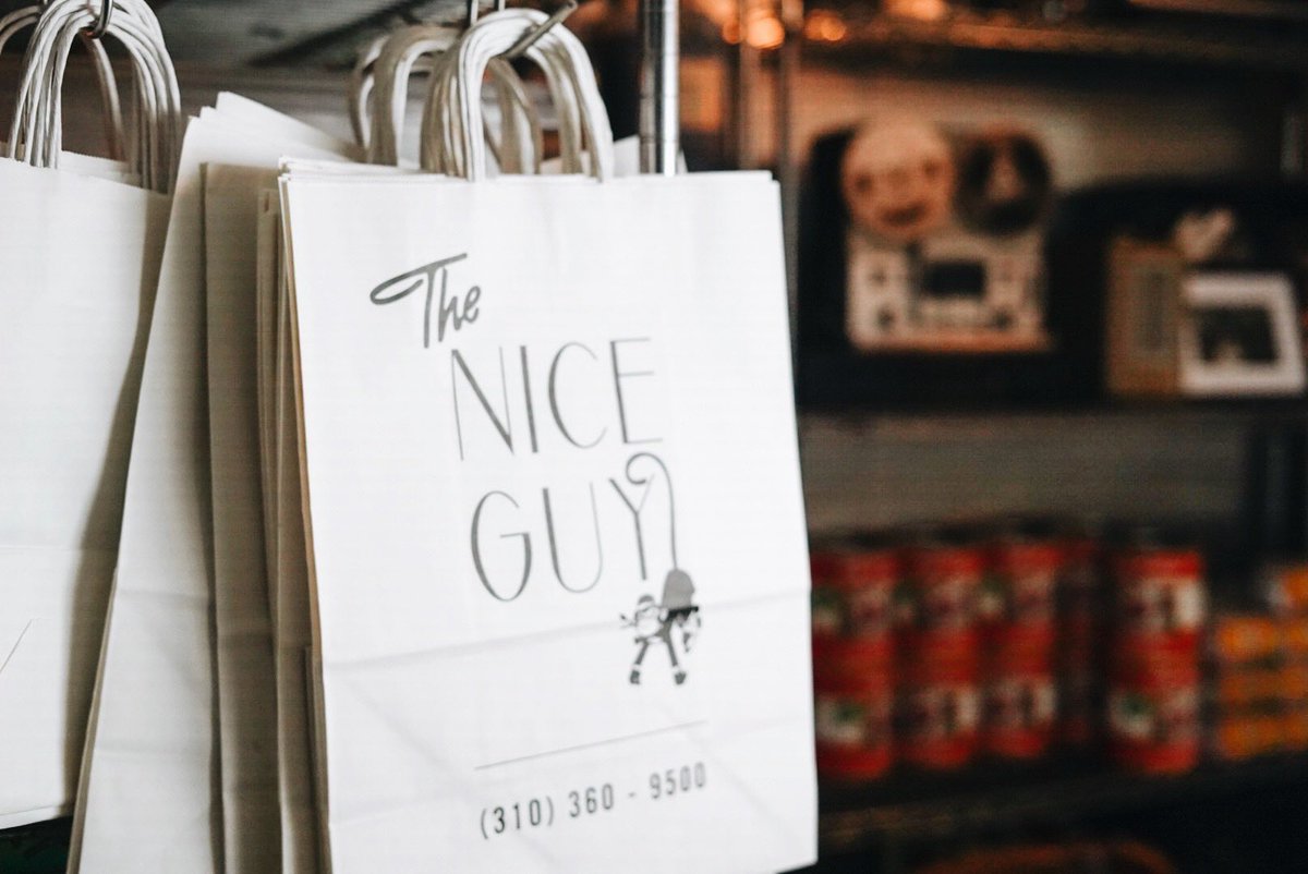 What can we deliver you tonight? | Enjoy curbside pickup or FREE delivery exclusively with @postmates and choose from some of our signature items off the full menu plus 30% off all pizzas. #TheNiceGuy