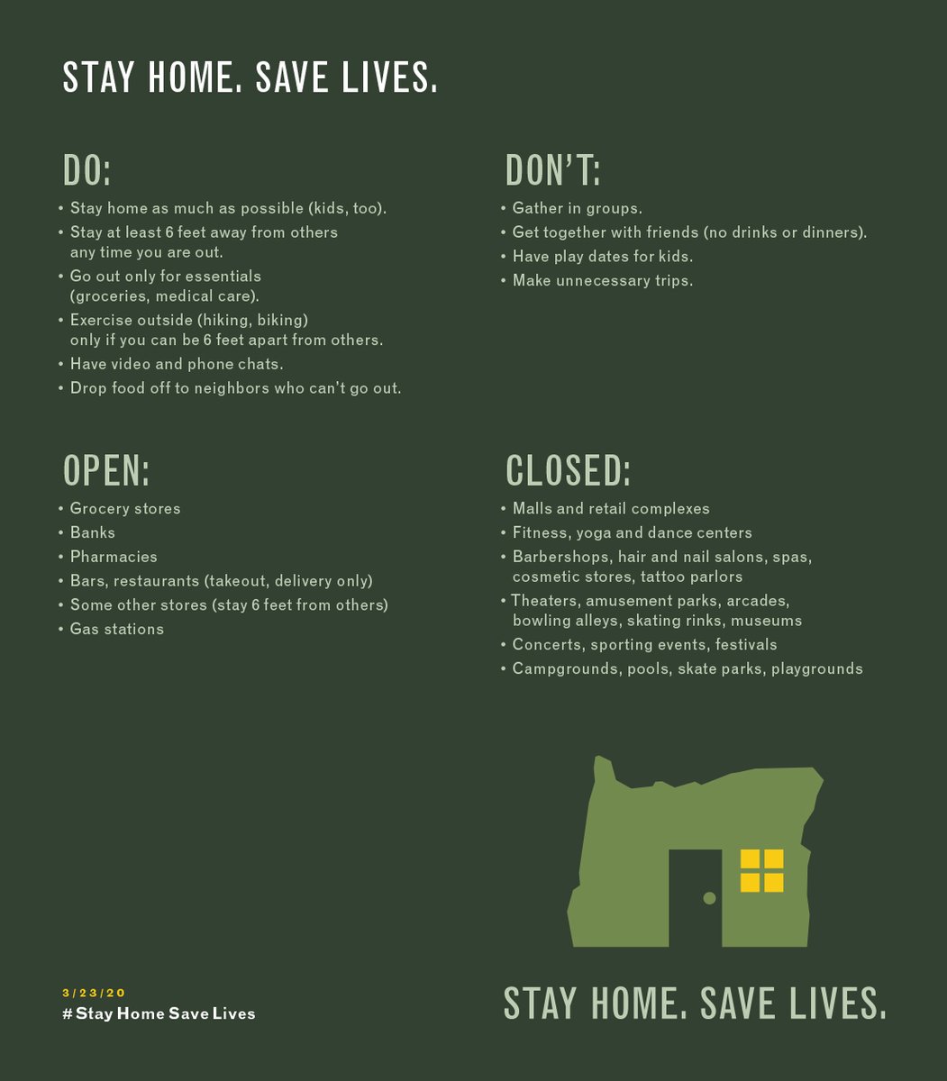 DOGAMI urges all Oregonians to #StayHomeSaveLives