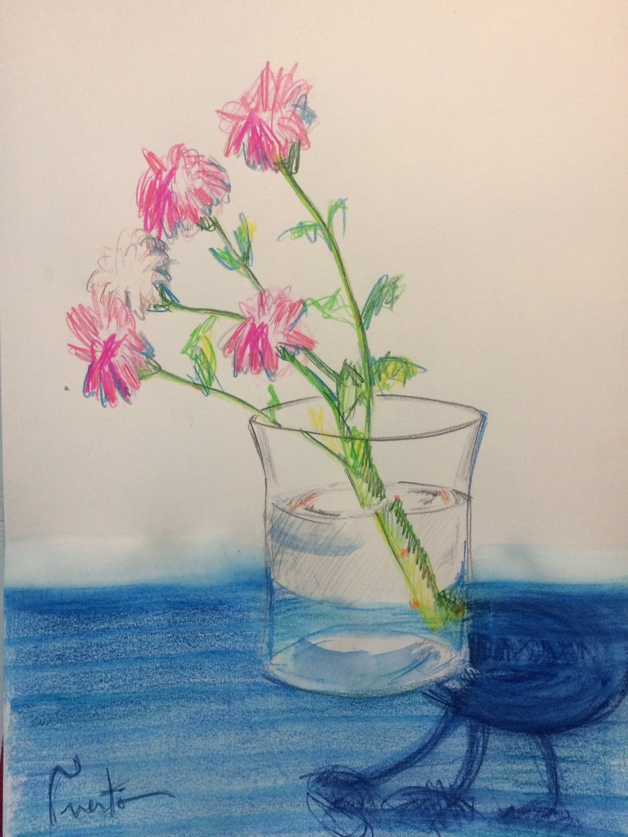 Templvm's tweet image. #flowersformom #floresparamama  #flowerdrawing #fleurspourmaman #媽媽的花 #엄마를위한꽃 #ママのための花  #annemiçinçiçekler #цветыдлямамы #floresparamamãe #blommevirma @Templvm @PuertoSierra con la inestimable ayuda de mi gato #coco #gato #gatito
