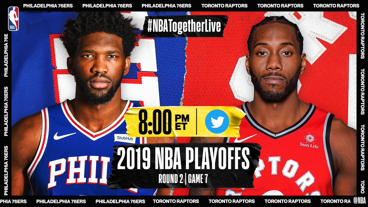 Game : Tonight NBATogetherLive classic game feature season epic sixers Raptors Game airing live ...