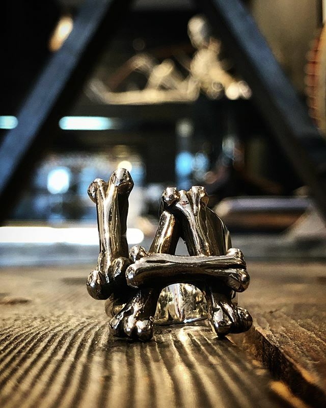 Our LA Bones ring was made to celebrate the one year anniversary of #TheGreatFrog #LA flagship store on Melrose 5 years ago! It’s still one of our favorites. 
What’s your number one favorite TGF ring and why?