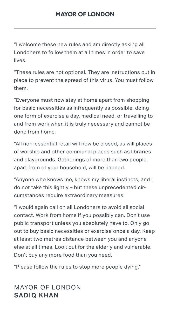 Mayor of London, Sadiq Khan tweet media