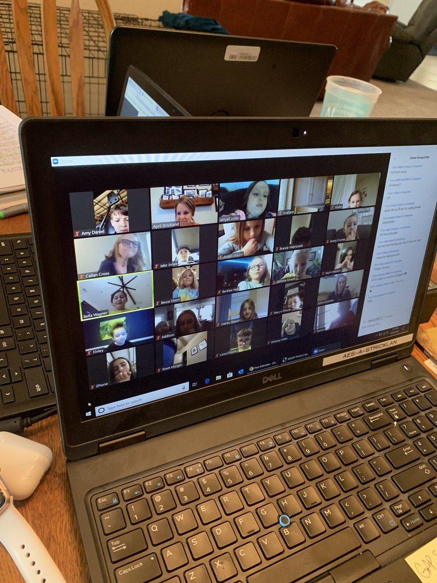 Thank you @zoom_us  for allowing us to see these sweet faces and reconnect!  <a href="/ActonElementary/">Acton Elementary</a> <a href="/aesegdorf/">Jenn Egdorf</a> #BeActon