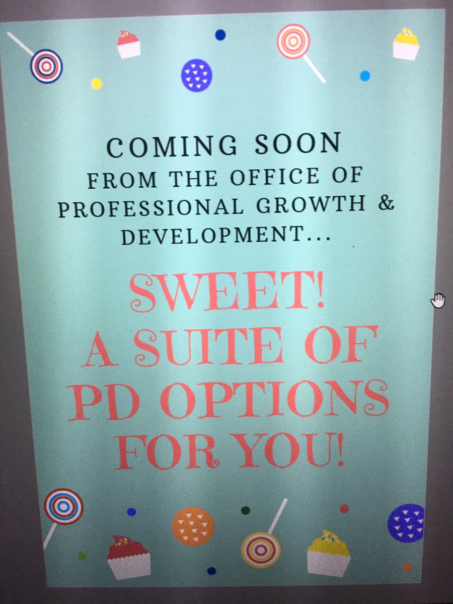 HelenMateosky's tweet photo. Very busy day for us here in PGD and the Academics Team! But it’s going to be SWEET! https://t.co/ln4F328Ca3