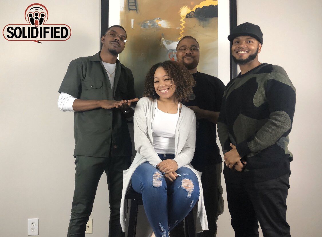 SolidifiedPCast's tweet image. New Episode of the @SolidifiedPCast with special guest comedian @1blakethegreat is live now!!!! 

Click here to subscribe and watch: TheSolidifiedPodcast.com 

@L0laB_ 
@alithegreatx 
@King_Shizz__
