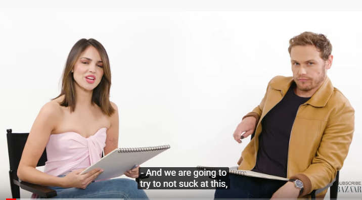 MakkOlga's tweet photo. #Bloodshot
#SamHeughan &amp; #EizaGonzález Draw Each Other's Portraits | Portrait Mode | Harper's BAZAAR
Watch on YouTube👇👇👇
https://t.co/DlEuxkOX0G https://t.co/YTuZILtHQg