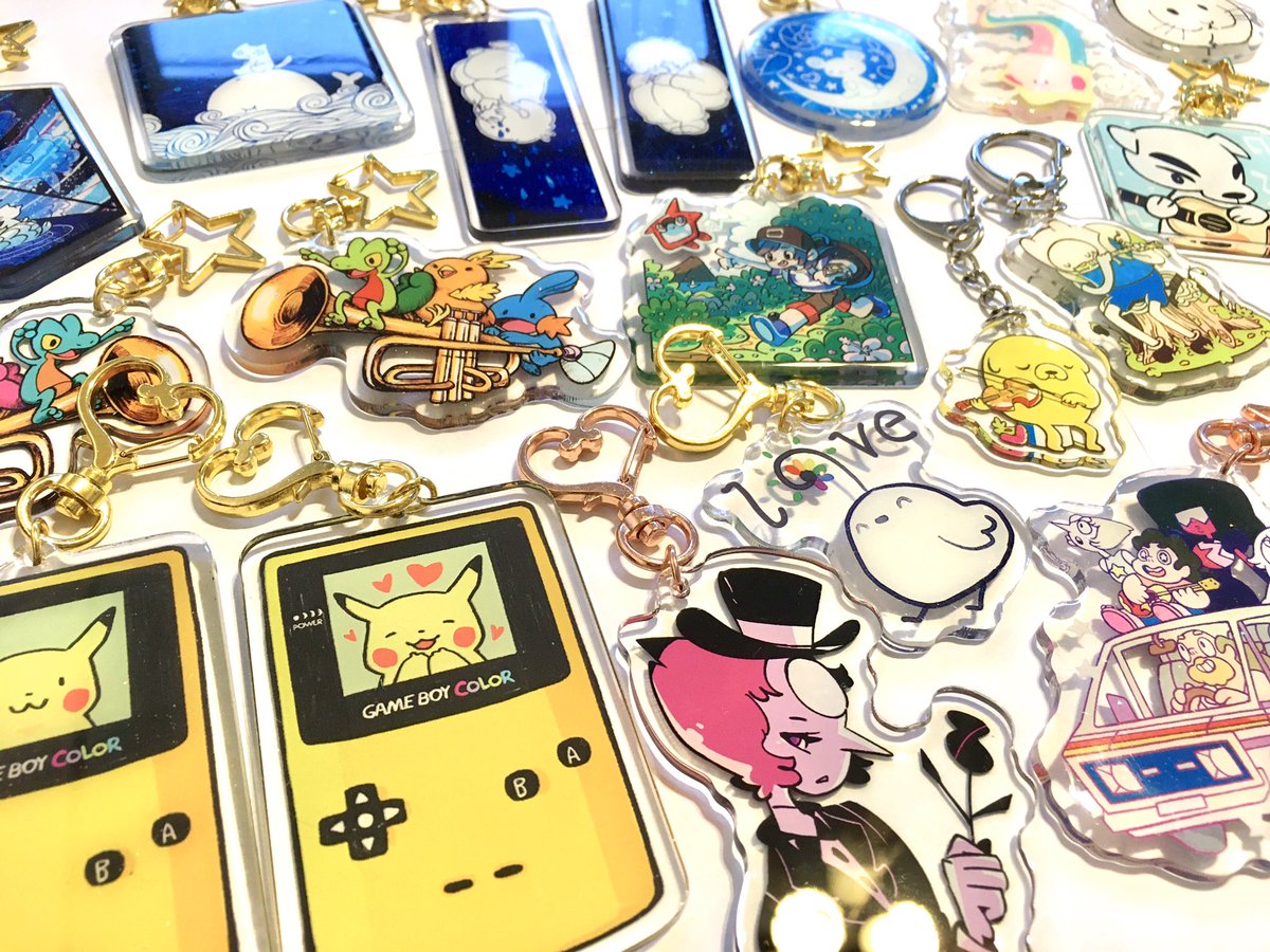 Lookie! CHARMS!
I was gonna sell these at my next con but, ya know, quarantine. So I’m gonna take it as a chance to finally open the new store I’ve been pushing off. Keep an eye out for the launch sometime in April! Til then, keep safe! 😘
