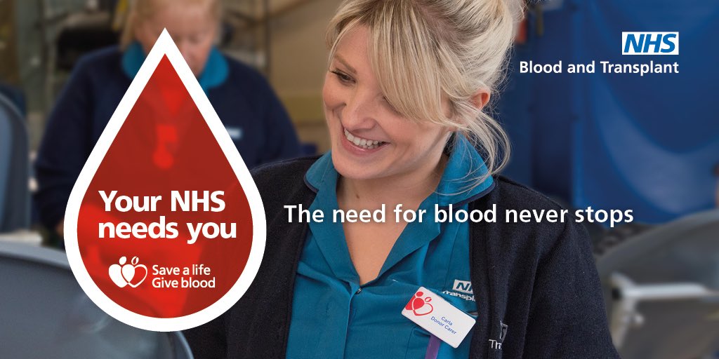 Give Blood NHS 🩸🩹 (@givebloodnhs) on Twitter photo Following <a href="/BorisJohnson/">Boris Johnson</a>'s announcement, we can confirm that blood donation is essential travel under the category of "medical need and helping a vulnerable person"
Blood donation saves lives. If you are fit and well, please #KeepDonating Following <a href="/BorisJohnson/">Boris Johnson</a>'s announcement, we can confirm that blood donation is essential travel under the category of "medical need and helping a vulnerable person"
Blood donation saves lives. If you are fit and well, please #KeepDonating