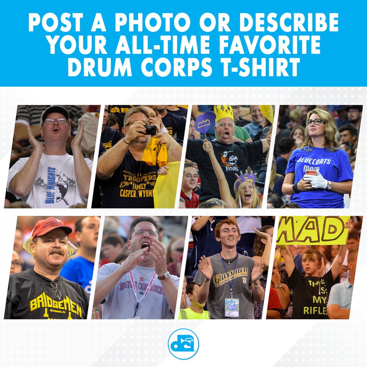 We've all got our drum corps swag 😎 Tell us about your favorite!

👕 | #DCI2020