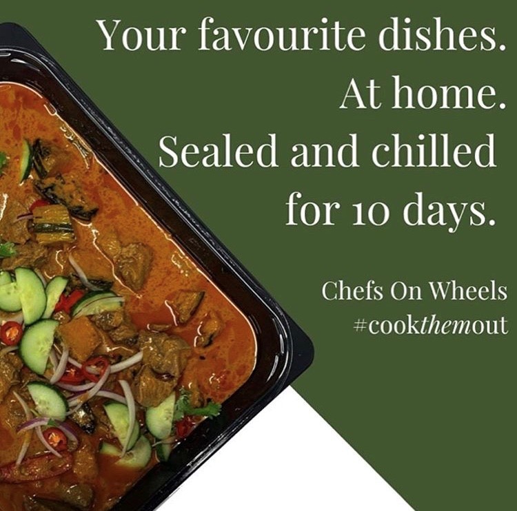 Support your favourite SA restaurant and chef, by eating at home. Head to chefsonwheels.com.au to see all the delicious meals you can order. Starting this Wednesday order from top SA chefs - @bakerpaul82 <a href="/TerryInt/">Terry Int</a> and @emmajademccaskill ! #cookthemout