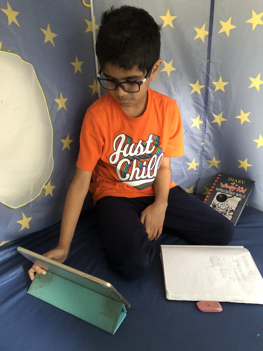 namratabhalla31's tweet photo. First day of online class #CISDTogetherAtHome https://t.co/yxFbDj8tXa