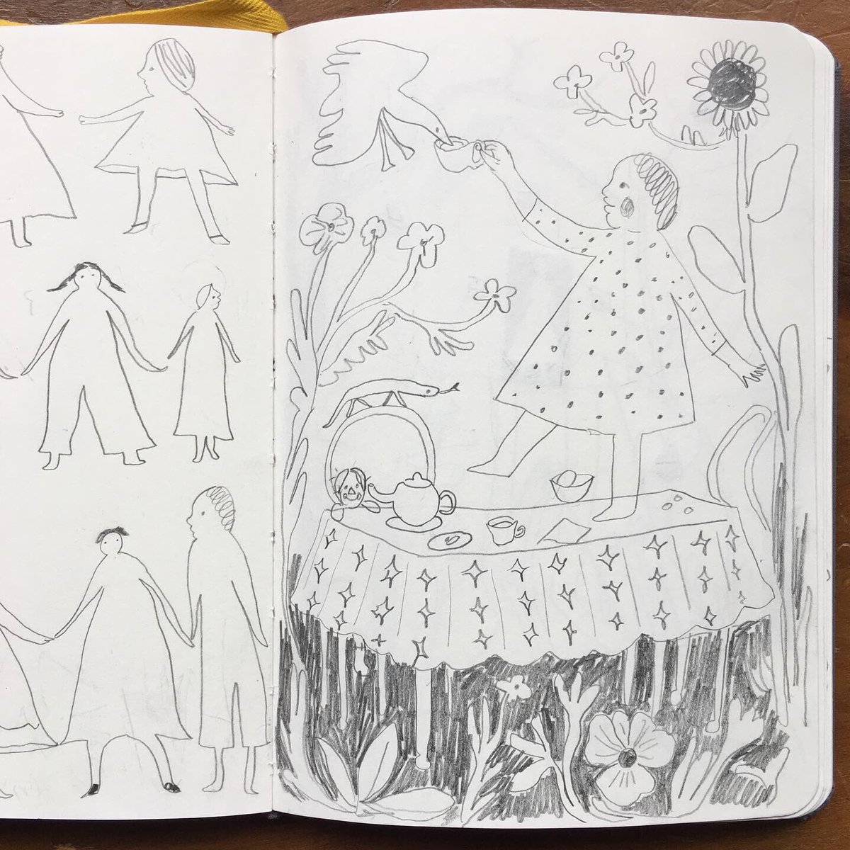 Asked my ig followers what to draw and had some fun sketching it out 