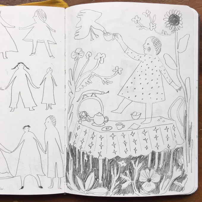 Asked my ig followers what to draw and had some fun sketching it out 