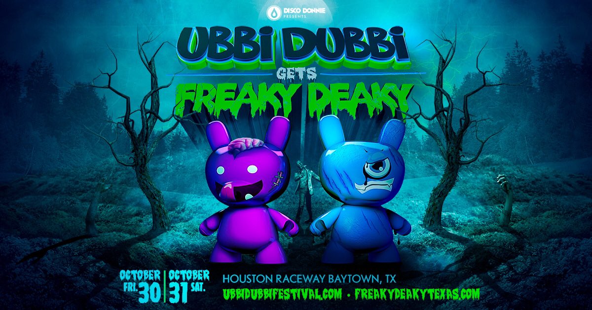 Sorry guys.  I tried to save it .  Moved it twice in June but couldn’t pull it off safely and July is way 2 hot.  Moving the show to October...for more info or a refund click the  link below

ubbidubbifestival.com/blog/ubbi-dubb…