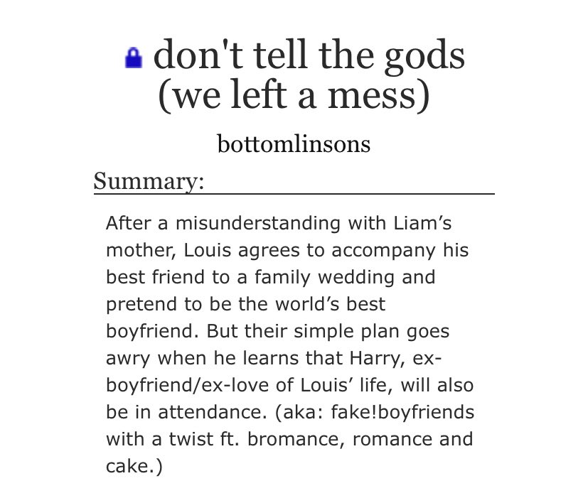 march 23 d o n ‘ t t e l l t h e g o d s | bottomlinsons“It’s just hard. It’s hard to be here and see all of this and for it not to be — I don’t know how to handle it. I wasn’t ready, I thought...I thought it would be me & you, you know?” https://archiveofourown.org/works/4615377/chapters/10519737