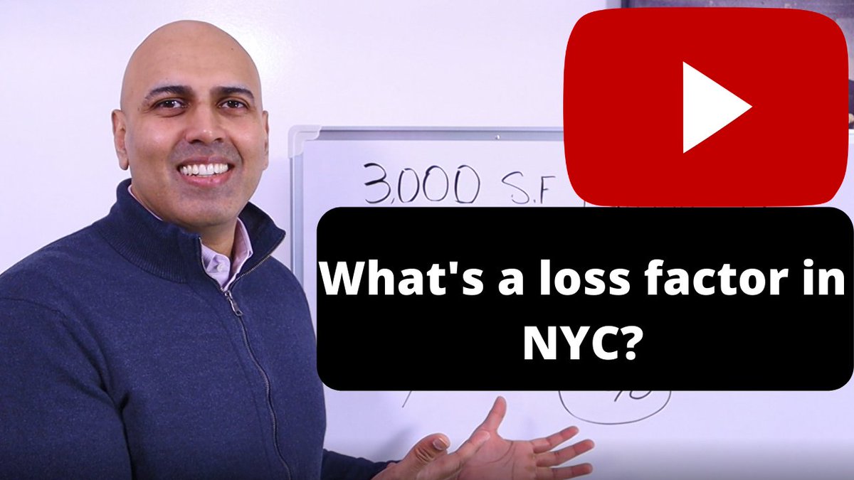 skynyrealty's tweet image. If you’re on the market for office space in NYC then this video is for you. This video describes what a loss factor is and shows you how to calculate it.  youtu.be/Hcm0RK1ANKg
