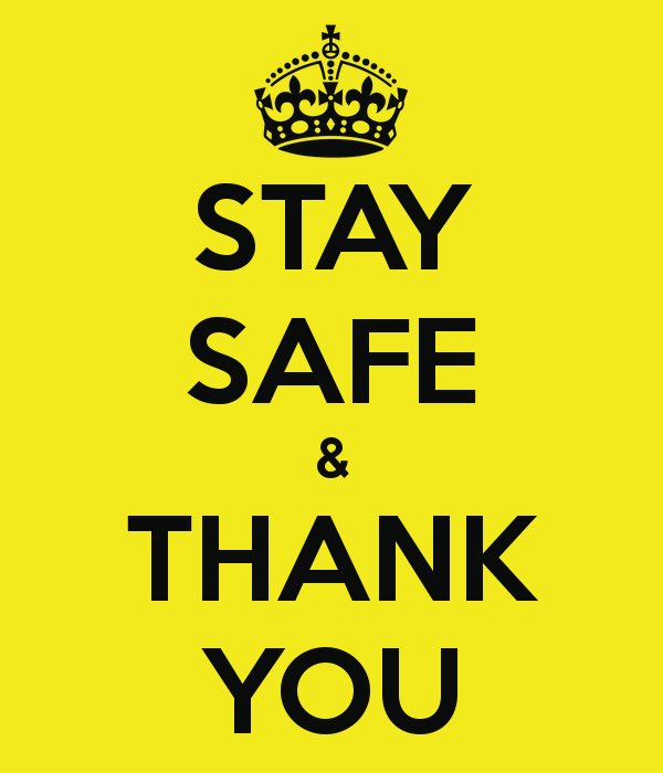 Thank you to all my amazing Area 3 colleagues your all superstars! It’s been a hard few days and a very emotional one today too! Now it’s time to Stay Home &amp; Stay Safe for a little while! We will come back bigger &amp; stronger after this! Take care everyone and I’ll see use all soon
