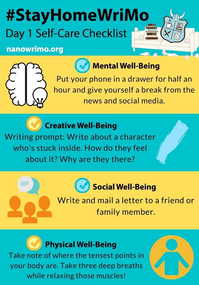 The makers of NaNoWriMo bring us #stayhomewrimo and it’s just in time! Let’s join in!! Share your progress!!