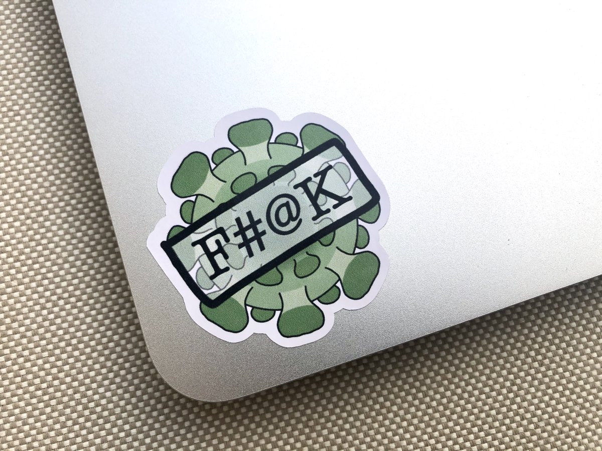 sci_llustration's tweet photo. Check out my newest sticker and show your solidarity 💪🏻  https://t.co/03TdnastH7 Also available as digital download ⬇️ All Profits will be DONATED 💰 to https://t.co/YCdlnzEfU5, which supports SARS-CoV-2 research 🦠 https://t.co/r1SqU6wSlG