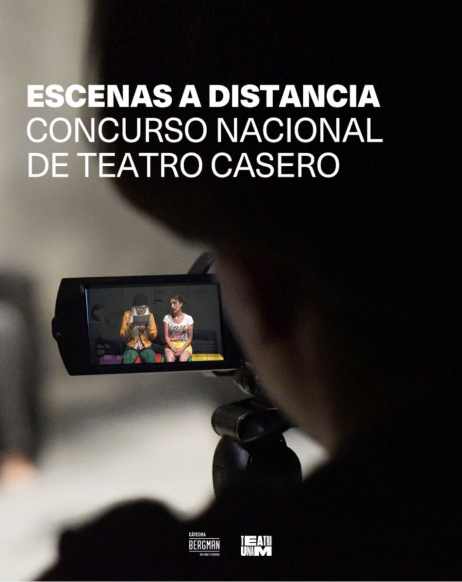 Juan_Melia's tweet photo. #CulturaUNAMenCasa 
Porque el ingenio puede más y el teatro se puede hacer con menos, participa en la #Convocatoria 
Escenas a distancia. 
Concurso Nacional de Teatro Casero.

 #VolveremosAestarJuntos
@CulturaUNAM
@CatedraBergman
⁦@teatrounam⁩ 

👉 https://t.co/rk5CrYFat4 https://t.co/E3dIOn46Ht