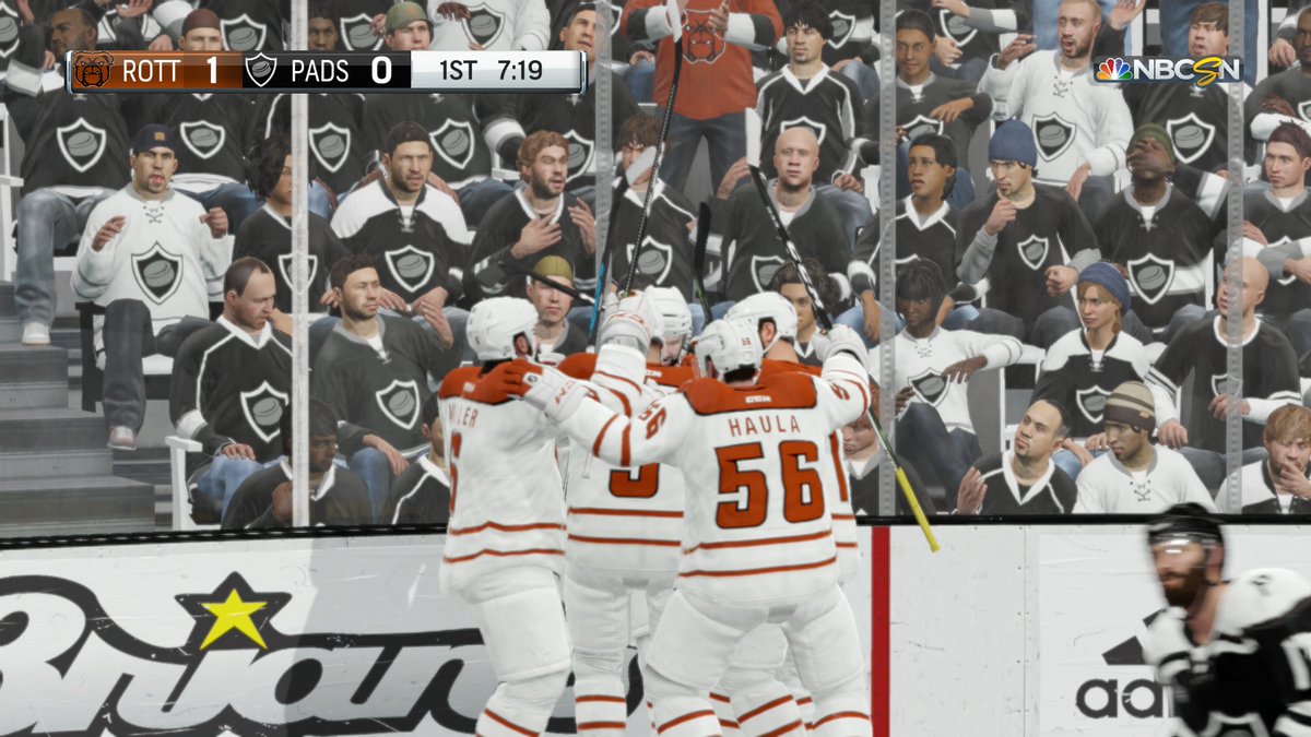 Official_THL's tweet image. The visitors are on the board first. #Weilers #THL #CupFinals #Game6