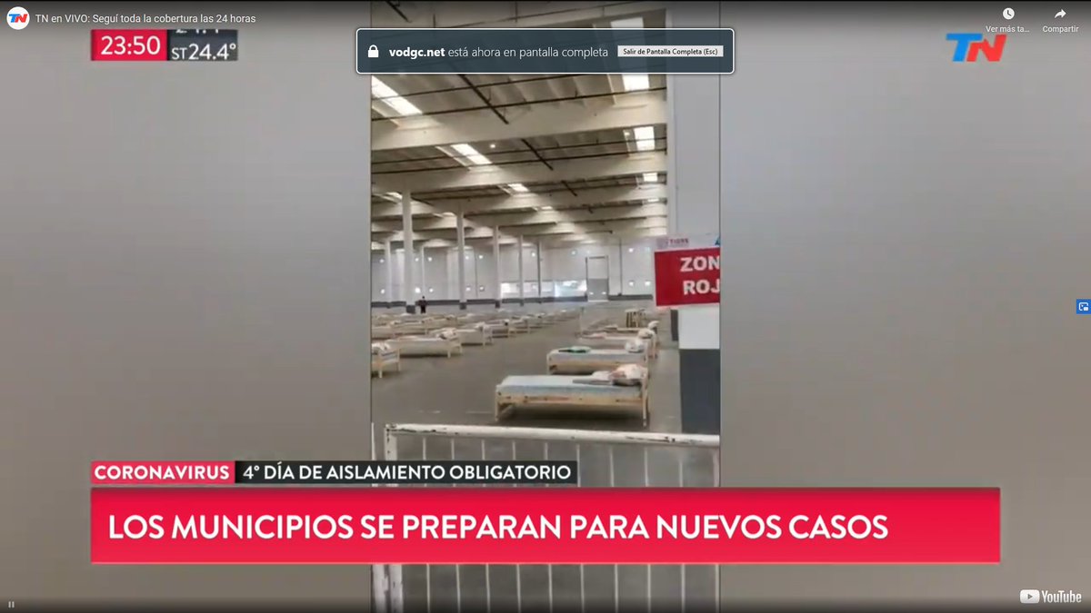 fconsydig's tweet photo. Buenos Aires se prepara para la llegada del coronavirus. Esto es en el Municipio de Tigre. Ojalá México estuviera haciendo el diez por ciento de esto: https://t.co/xlVtCkv3B7