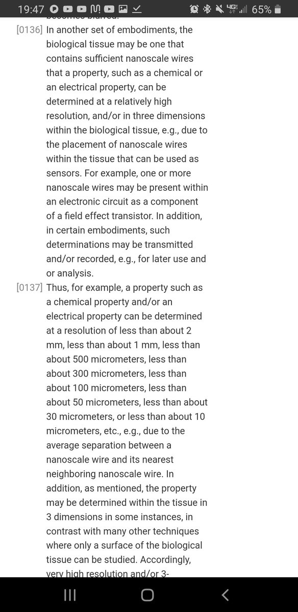  https://patents.google.com/patent/US20170072109A1/en?inventor=Charles+Lieber&oq=Charles+Lieber+&page=5Scaffolds comprising nanoelectronic components for cells, tissues, and other applications