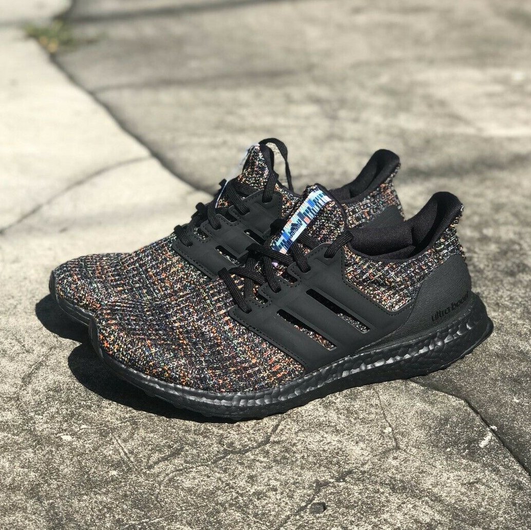 ultra boost 3.0 black multicolor