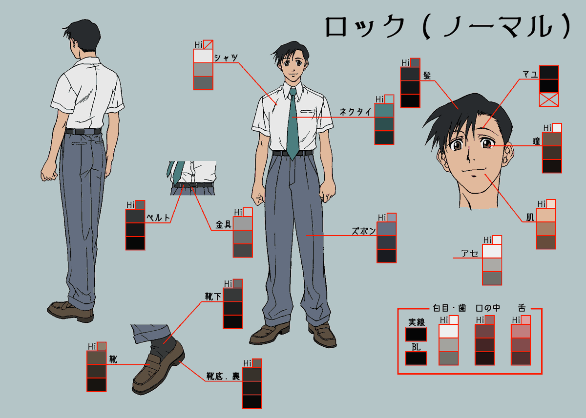 Setteidreams Color Designs From Black Lagoon Roberta S Blood Trail Blacklagoon ブラックラグーン Settei 設定 Modelsheet Anime Conceptart Charactersheet Characterdesign Lineart Design Animation Colordesign T Co