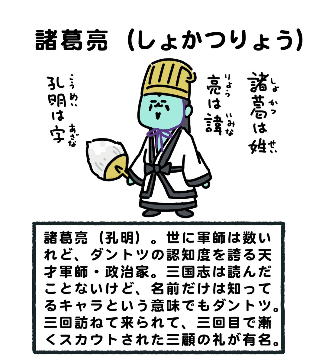 ポカポカと春めいてきて、大好きな紫色の花がポツポツと道端に咲き始めたけど、あの日見た花の名前をまだ知らない人もいるかもなので、なるべくわかりやすくしてみました。
#道草をつむネコ
#なるべくわかりやすくしたいネコ

←諸葛菜         諸葛亮→
(ショカツサイ)(ショカツリョウ) 