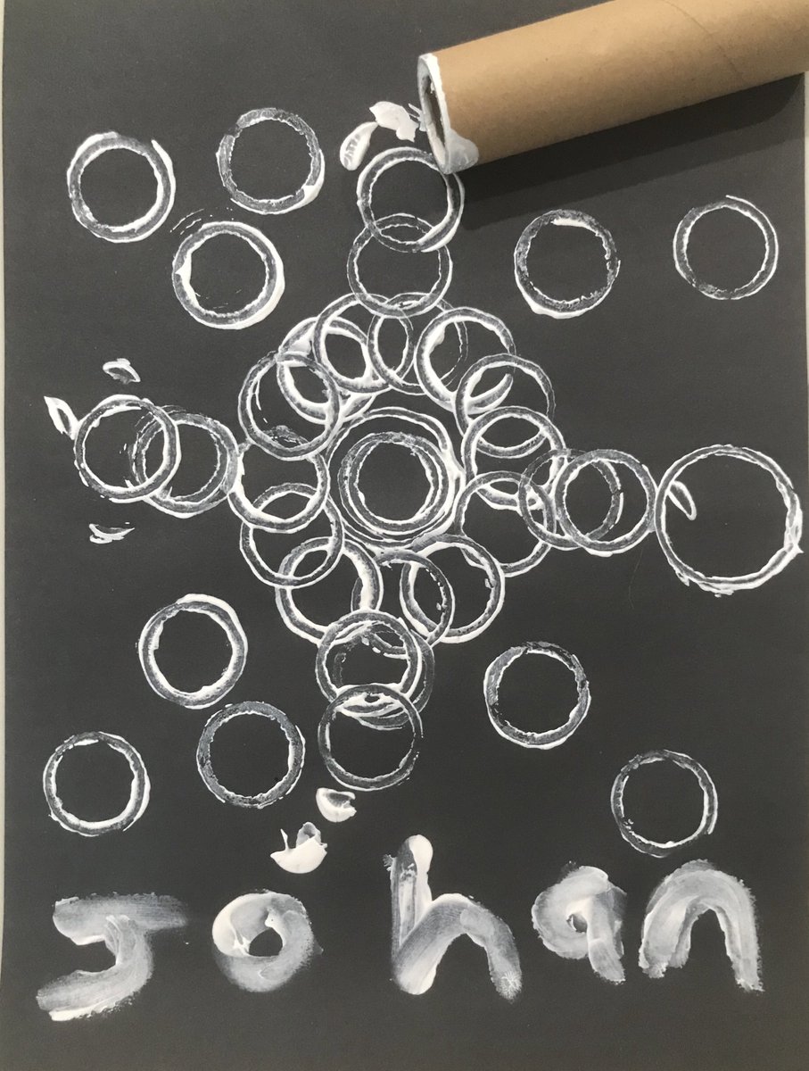 Johan’s ART from recycled materials! Thank you Mrs. Mickel for sending this!  Well Done!