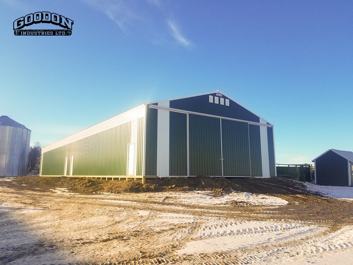 Every piece of this building was individually manufactured or packaged at our Distribution Centre, ensuring 100% quality. That's how we can guarantee you that your building will withstand time and anything mother nature throws at it. 

#GoodonIndustries #CanadianMade