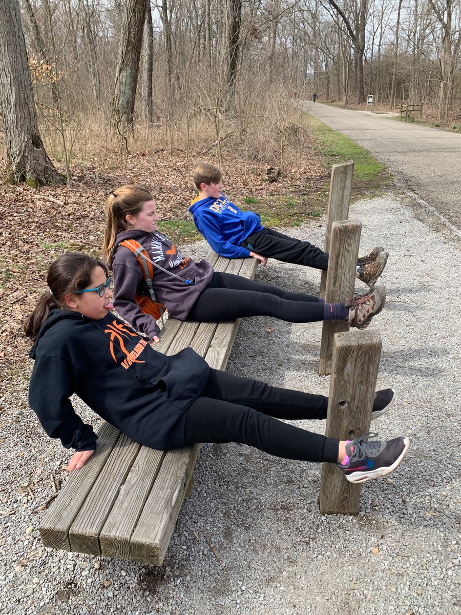 HealthTeachLHS's tweet photo. Get moving Tigers. Try the parcourse fitness circuit at Sharon Woods #noweightroomnoproblem #HealthyTigersHealthyLearners @lovelandstrengt https://t.co/ImRwY32c0r