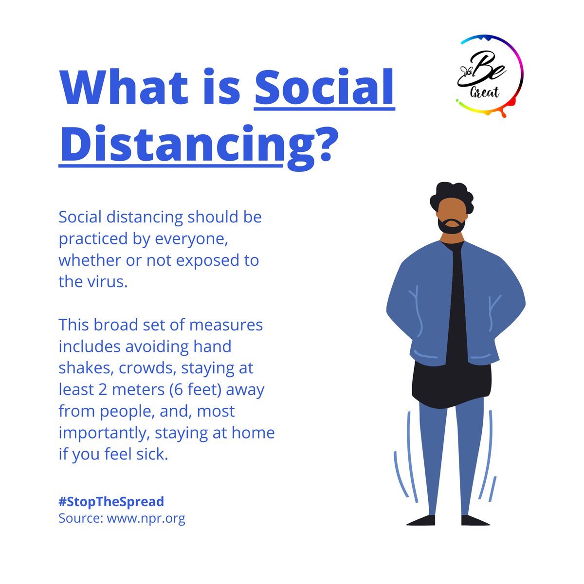 geauxsheets's tweet photo. Difference b/t social distancing, isolation and quarantine! Follow @begreatvitamins to get updates and education! #LockdownNow #COVIDActNow @TheShadeRoomm @ochocinco @NICKIMINAJ @LaurenLondon @Beyonce @WAFB @drewbrees https://t.co/rkGcxNr8py