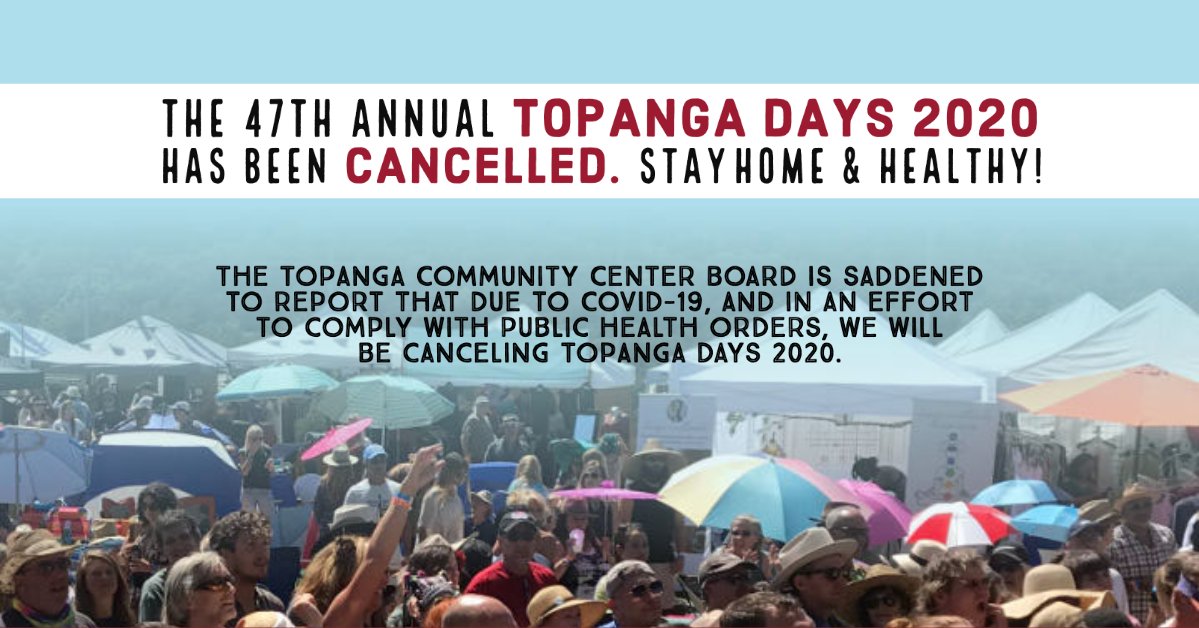 Topanga Days tweet media
