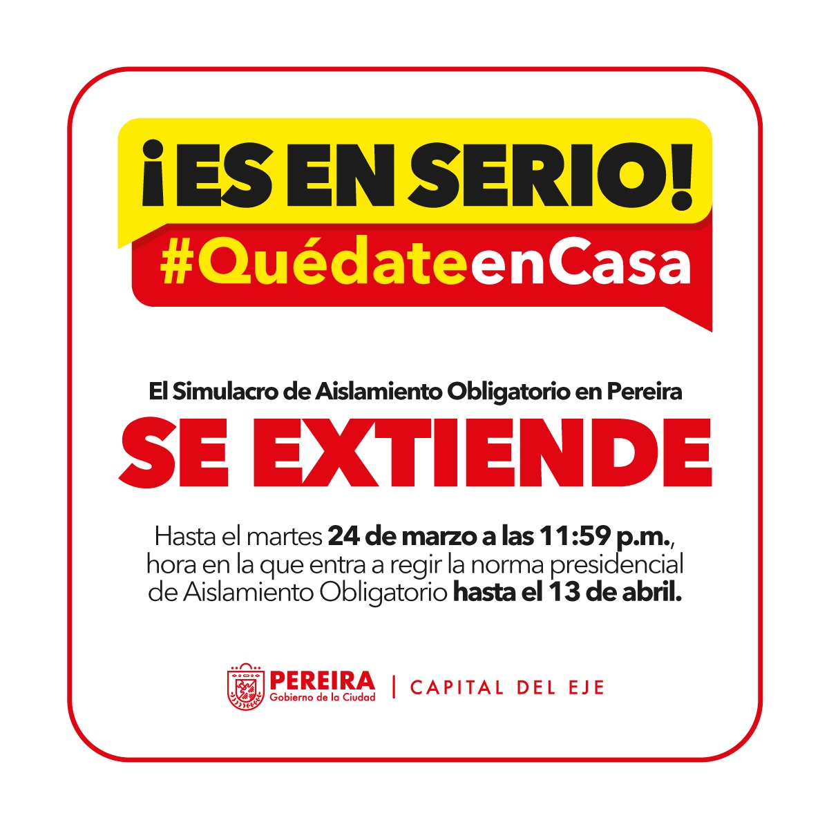 89Monii's tweet photo. @gatofabianm @MayaAlcaldePei No se puede salir, el simulacro se extenderá hasta que empate con el aislamiento decretado por el presidente. https://t.co/CQE2JvZCce