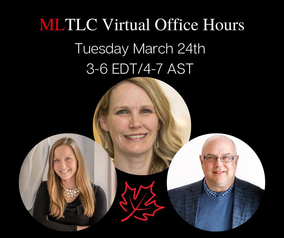 TheMapleLeague's tweet photo. ML students & faculty have volunteered their time & expertise to help anyone struggling to adapt to the COVID-19 disruptions. Today many popped in for a chat, got help with adjusting assignments & more! Tomorrow & every day please join us for open office hours 3-6pmEDT/4-7pm AST https://t.co/YtjlZHN8ik